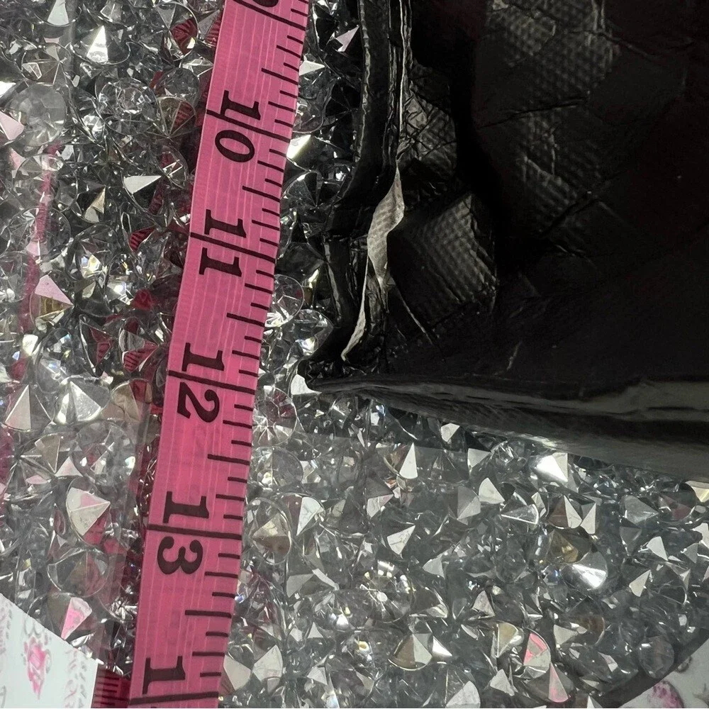 Crystal head Vodka bag tote reusable skull Black Skull Tote
